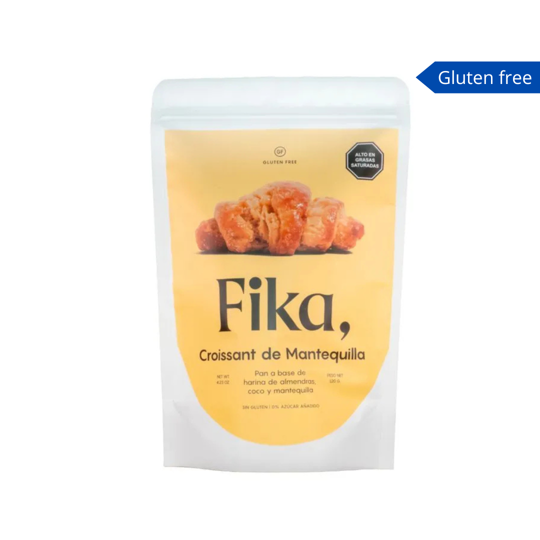 Croissant de mantequilla sin gluten 120g - Fika
