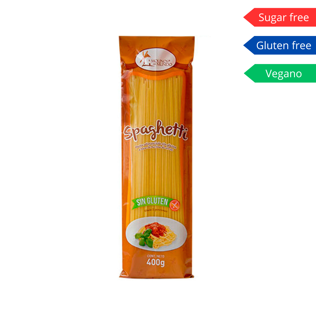 Spaghetti sin gluten 400g - Molinos del Mundo