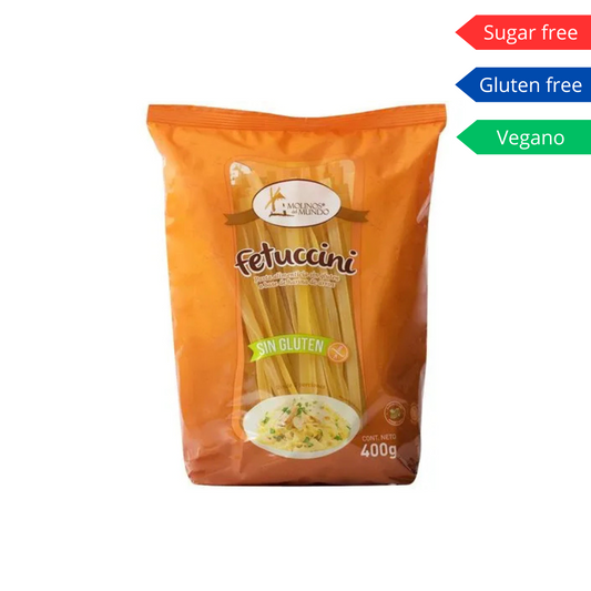 Fetuccini sin gluten 400g - Molinos del Mundo