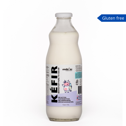 Kefir leche vaca 1Lt Simbiose