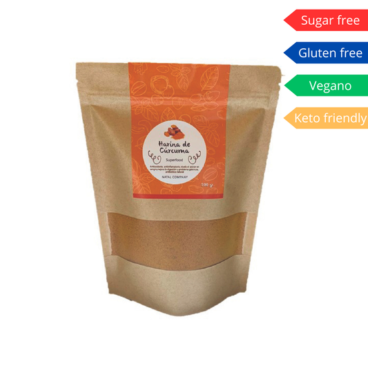 Harina de cúrcuma 200g Natal Naturals