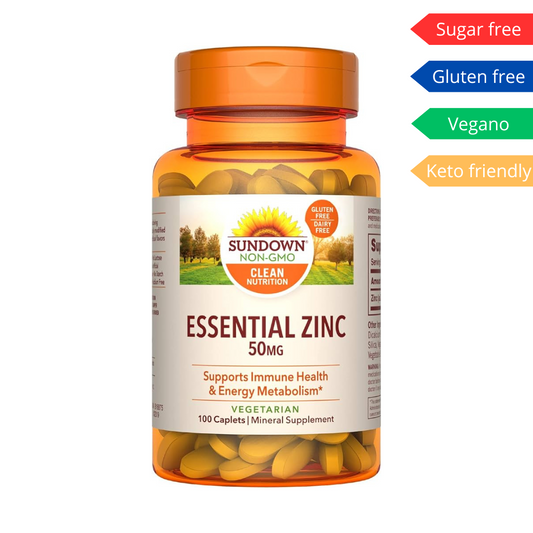 Essential zinc 50mg Sundown