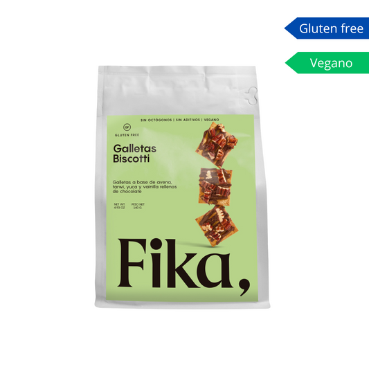 Biscotti de Chocolate y Pecanas 140g - Fika