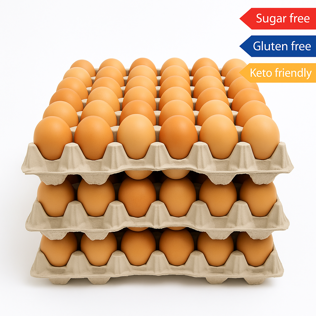 Pack de 90 huevos de libre pastoreo