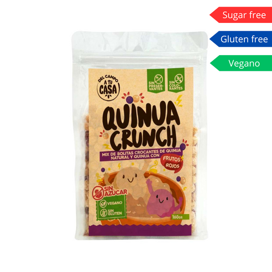 Quinua Crunch Frutos Rojos 160g - Del campo a tu casa