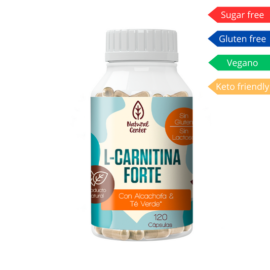 L-Carnitina Forte x120caps Natural Center