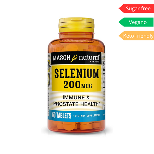 Selenio 200mcg Mason Naturals