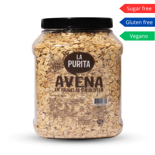 Avena sin gluten en hojuelas 1.5Kg - La Purita