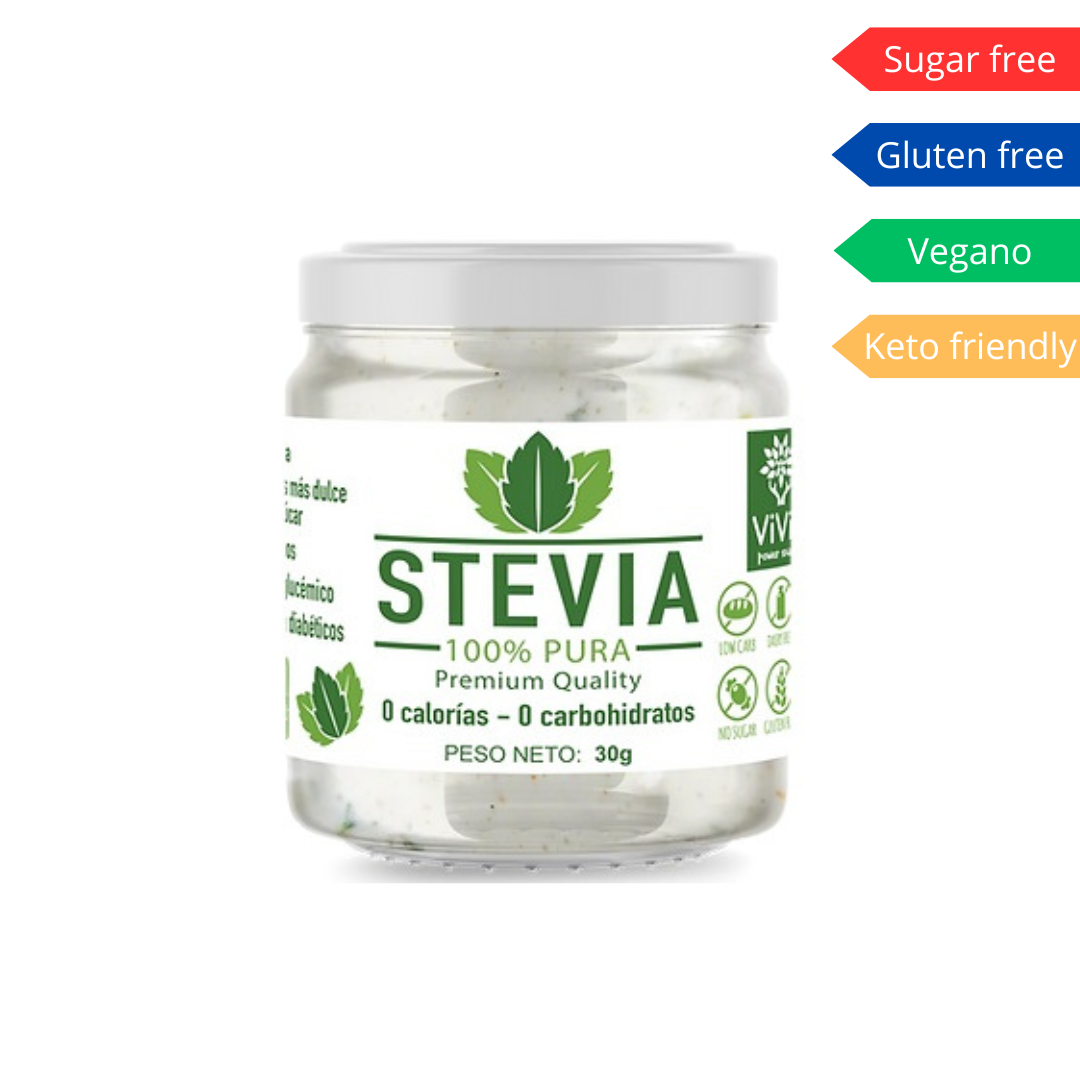 Stevia 100% pura Vivir Power Snacks