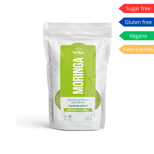 Moringa en polvo Nura Superfoods
