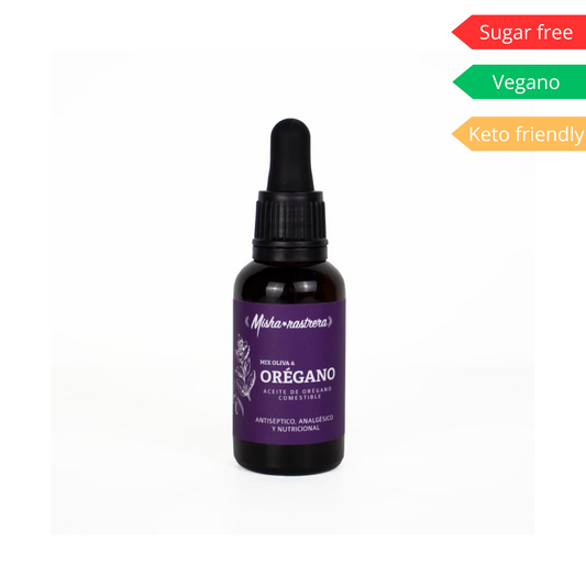 aceite oregano oliva 30ml Misha Rastrera