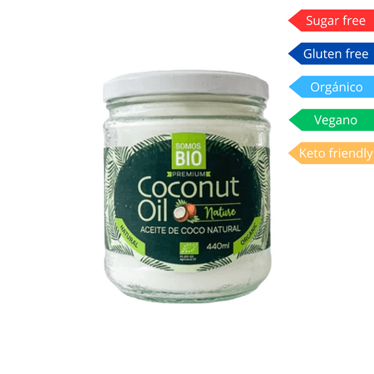 Aceite de coco orgánico Somos Bio 440ml