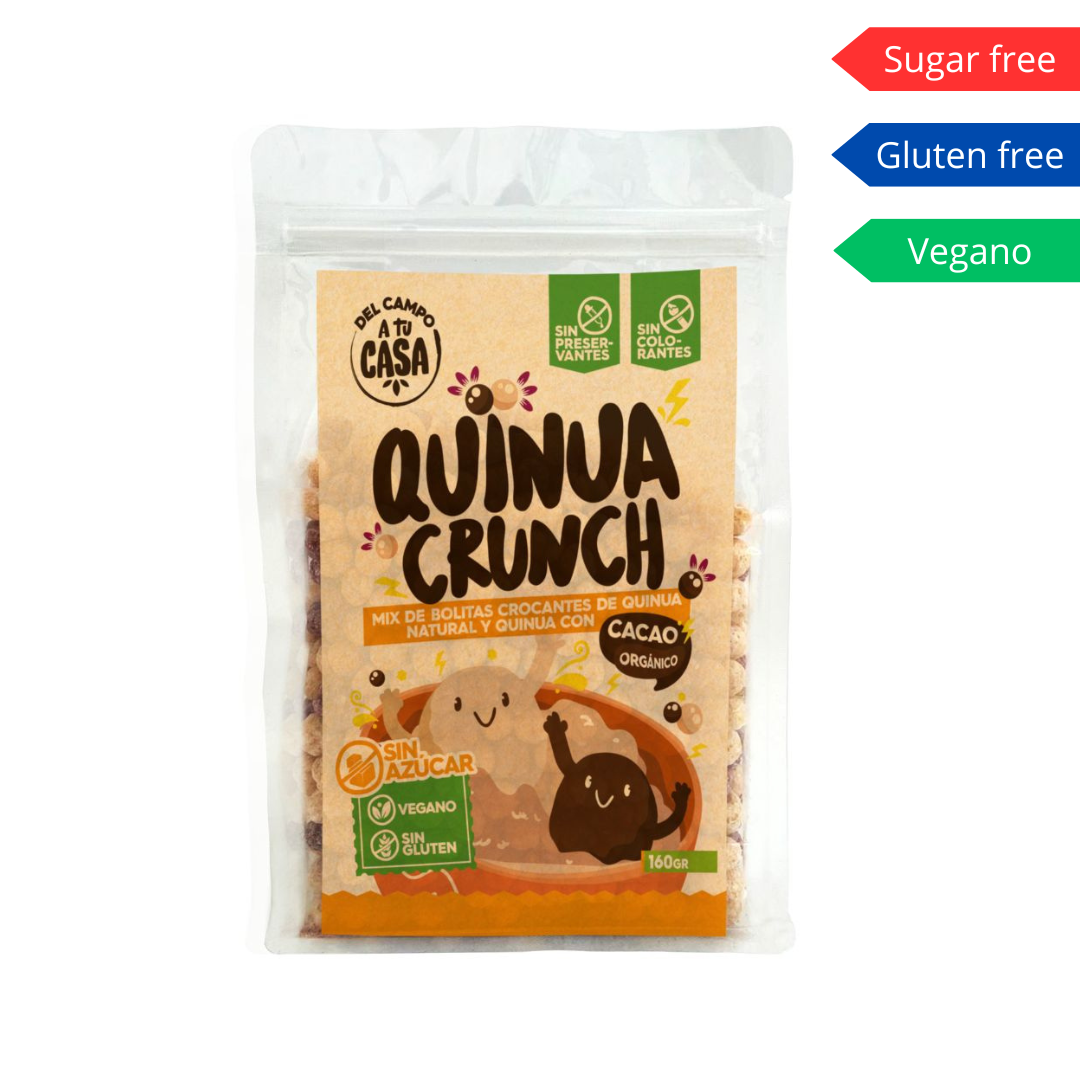 Quinua crunch cacao Del campo a tu casa